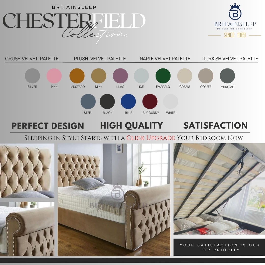 Arcade Sleigh Bed Britainsleep