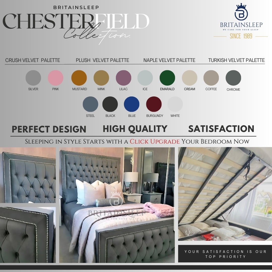 Baucom Upholstered Ottoman Bed Britainsleep