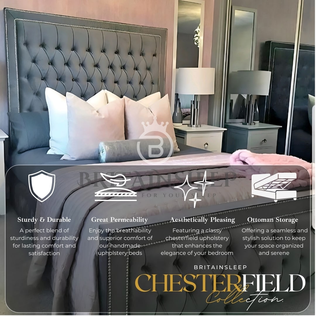 Baucom Upholstered Ottoman Bed Britainsleep