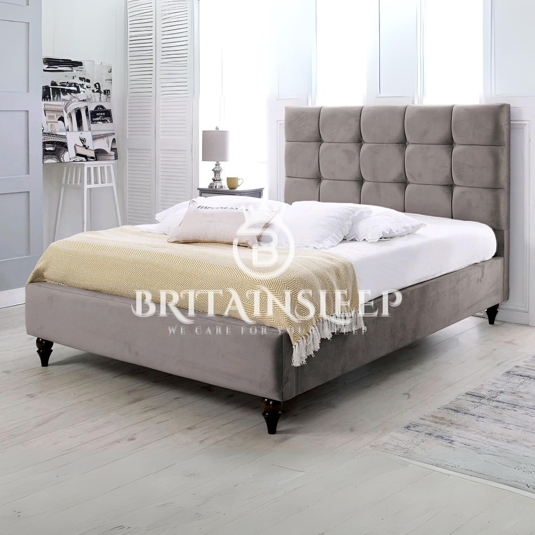 Benedick Cubic Upholstered Ottoman Bed Frame Britainsleep