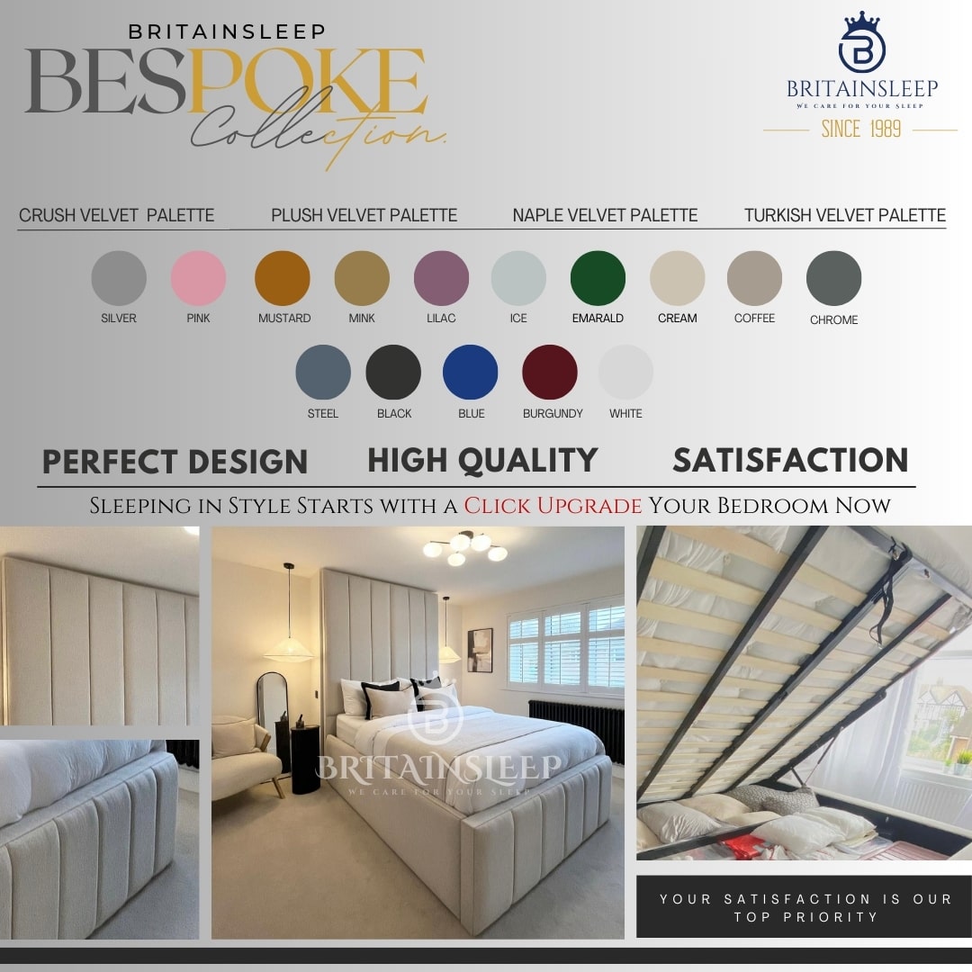 Bloomsleep Luxury Line Bed Frame Britainsleep