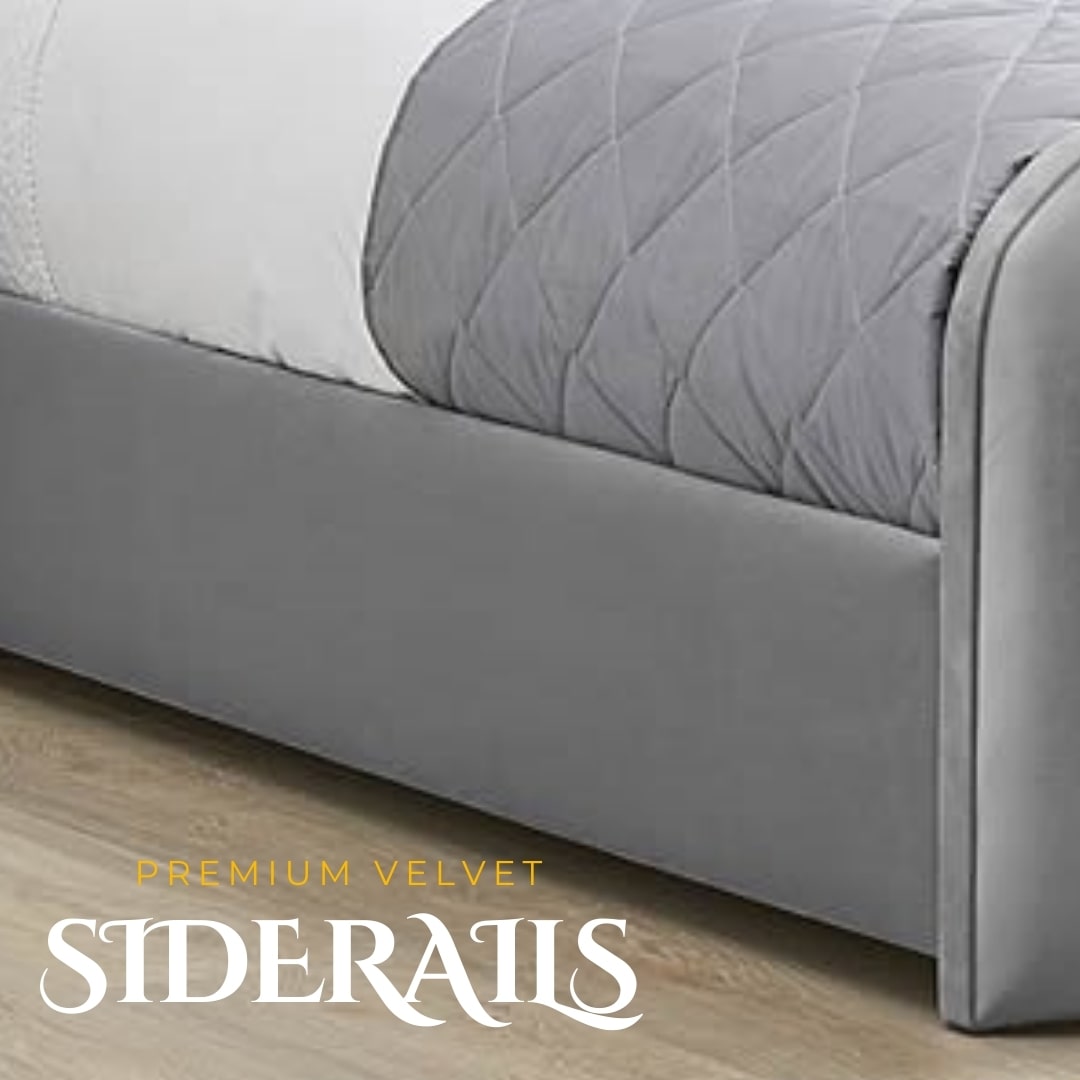 Cambridge Luxury Padded Chesterfield Ottoman Upholstered Storage Bed Britainsleep