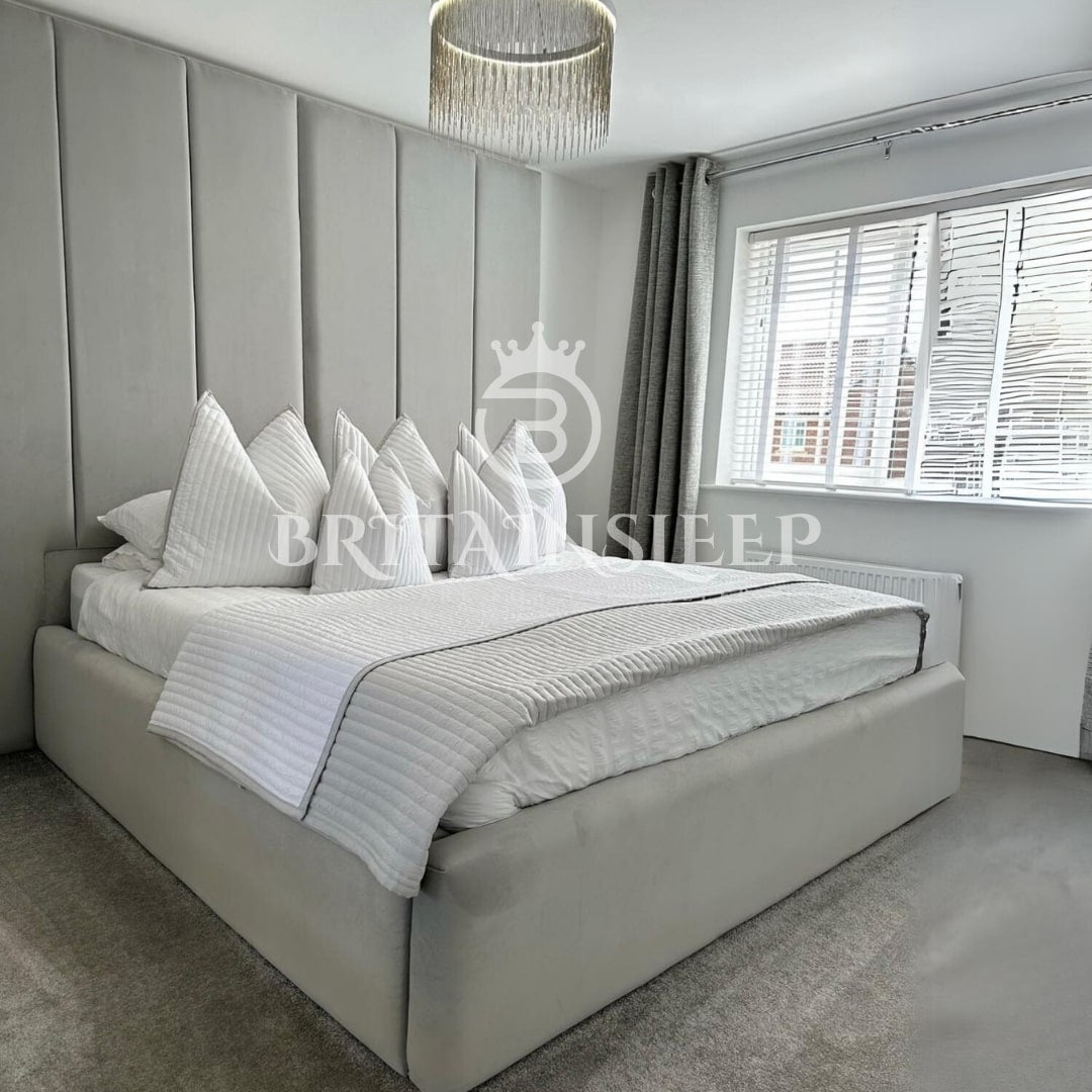 Dream-flex-line-upholstered-ottoman-storage-line-high-bed-frame-britainsleep