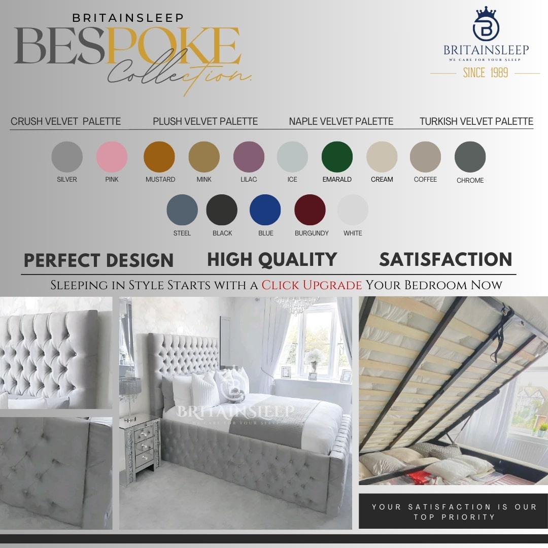 18'' Sides Octavia Bed Britainsleep