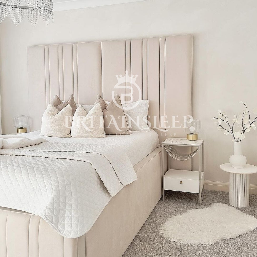 Restive Double Panel Luxury Bed Frame Britainsleep
