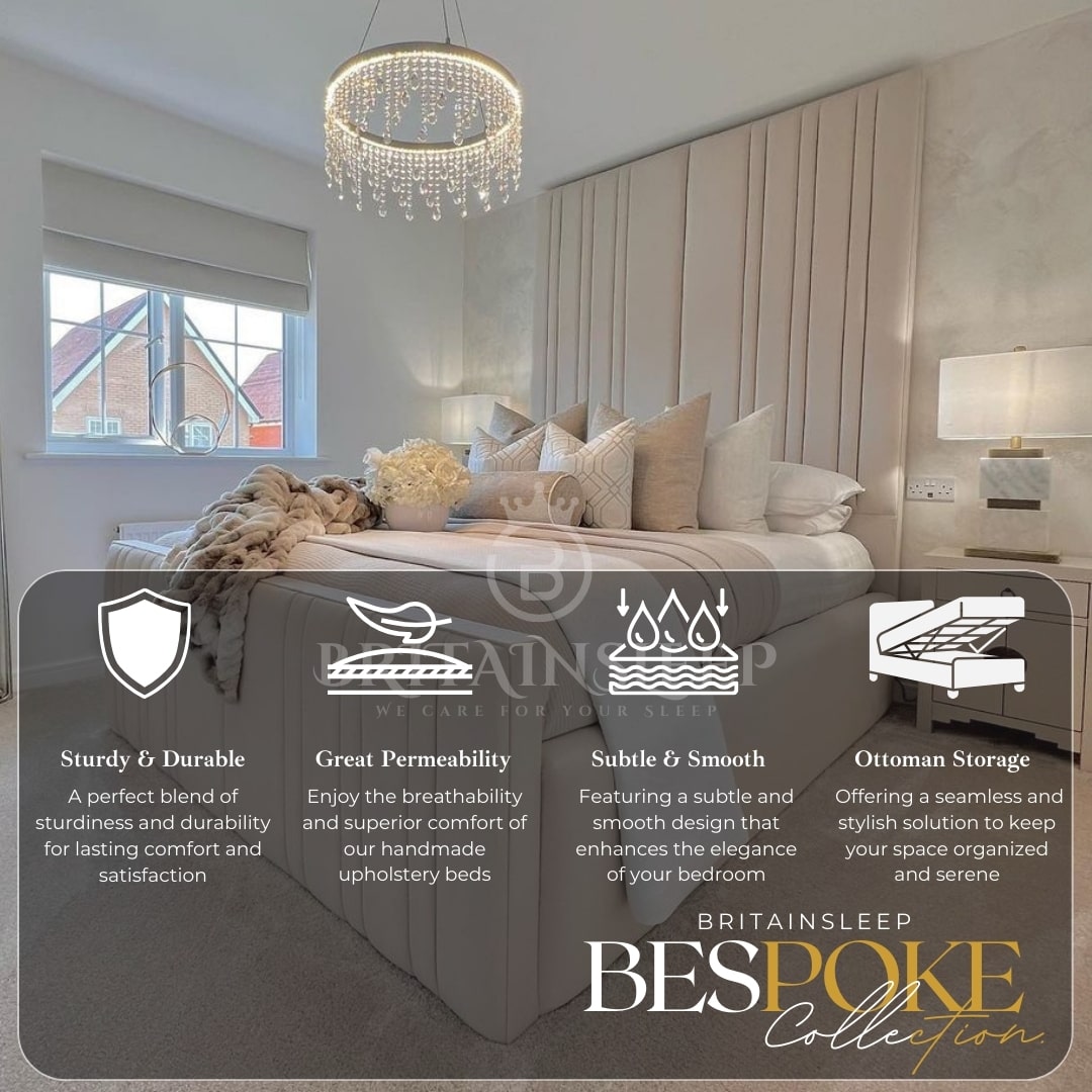 Rest Rite Upholstered Luxury Bed Frame Britainsleep