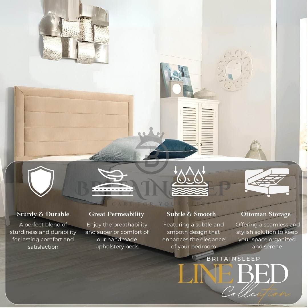 Viceroy Ottoman Storage Bed Frame Britainsleep