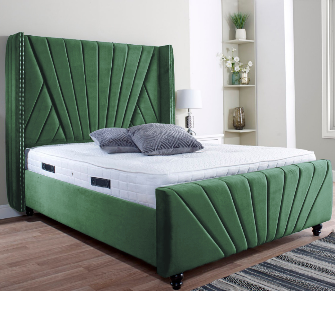 Fenton Ottoman Upholstered Bed Frame Britainsleep