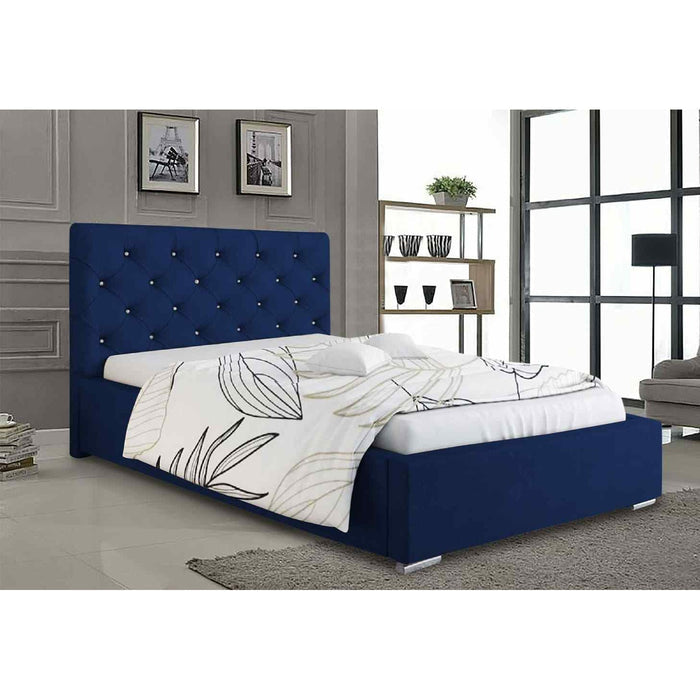 Hilary Upholstered Bed/Gas Lift Storage Britainsleep
