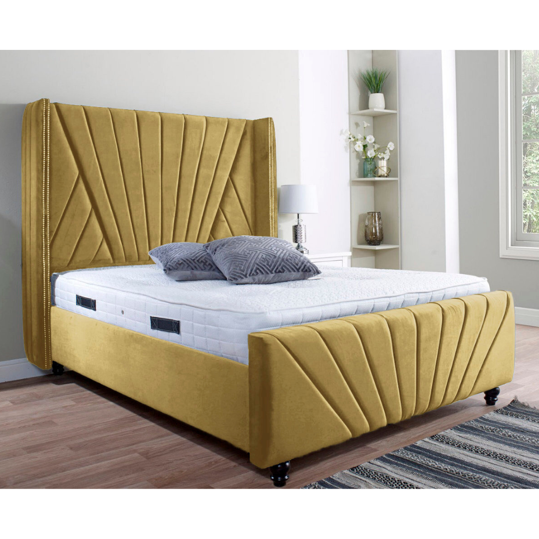 Fenton Ottoman Upholstered Bed Frame Britainsleep