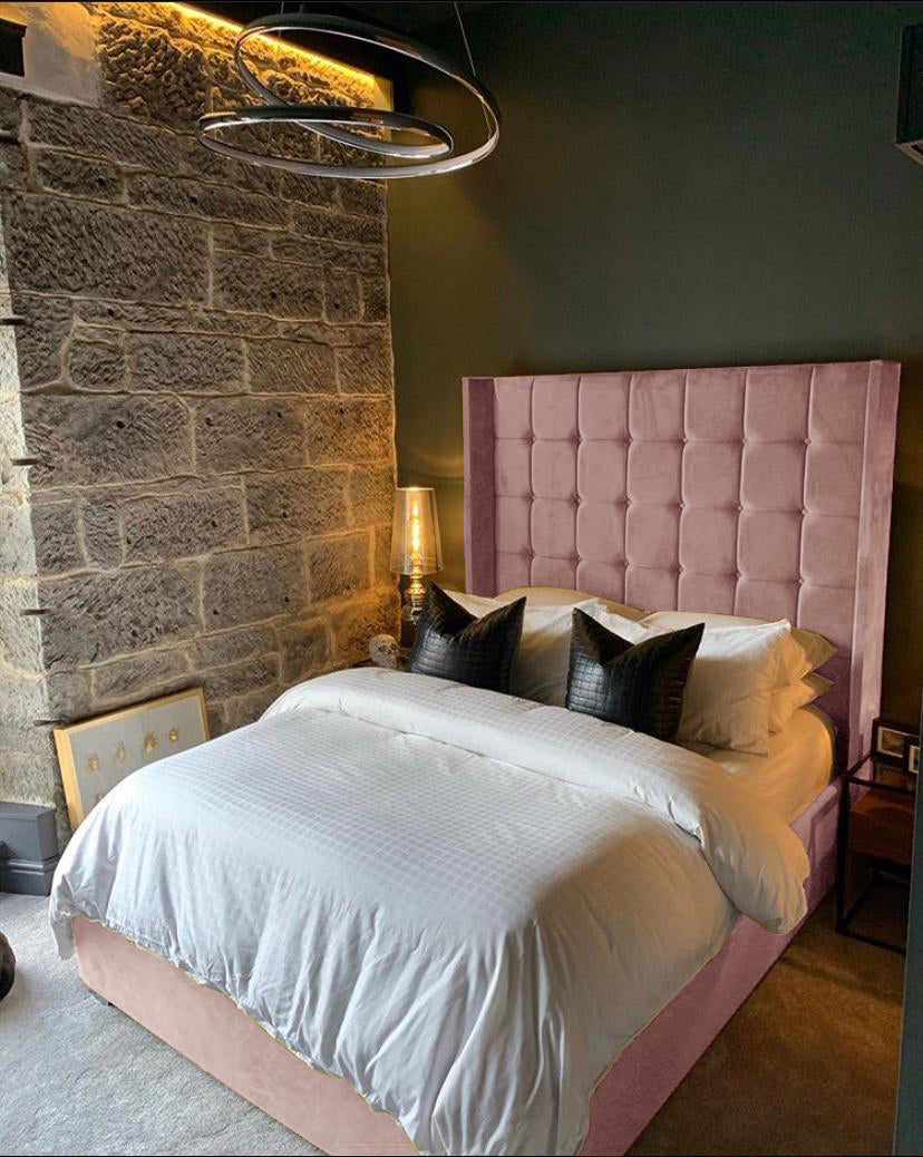 Mosco 60'' Headboard Upholstered Bed Britainsleep