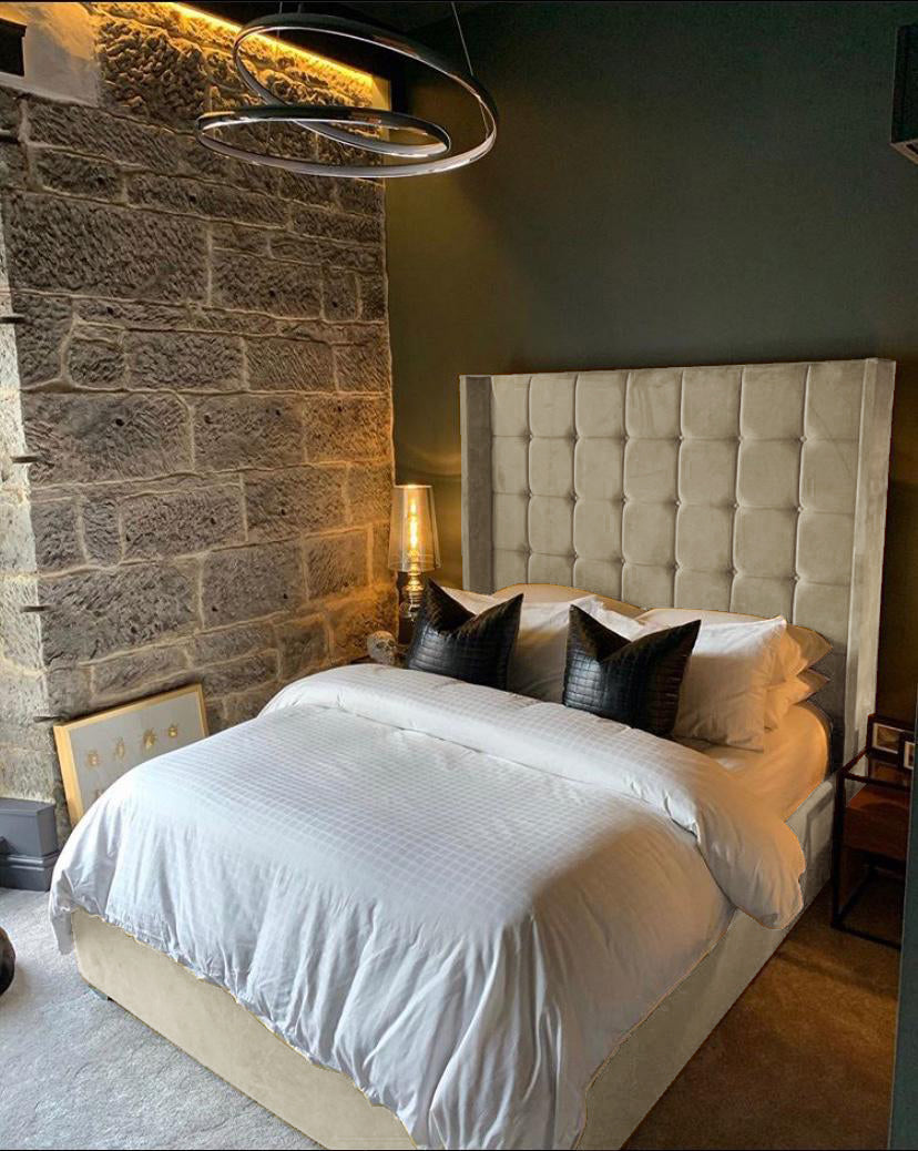 Mosco 60'' Headboard Upholstered Bed Britainsleep