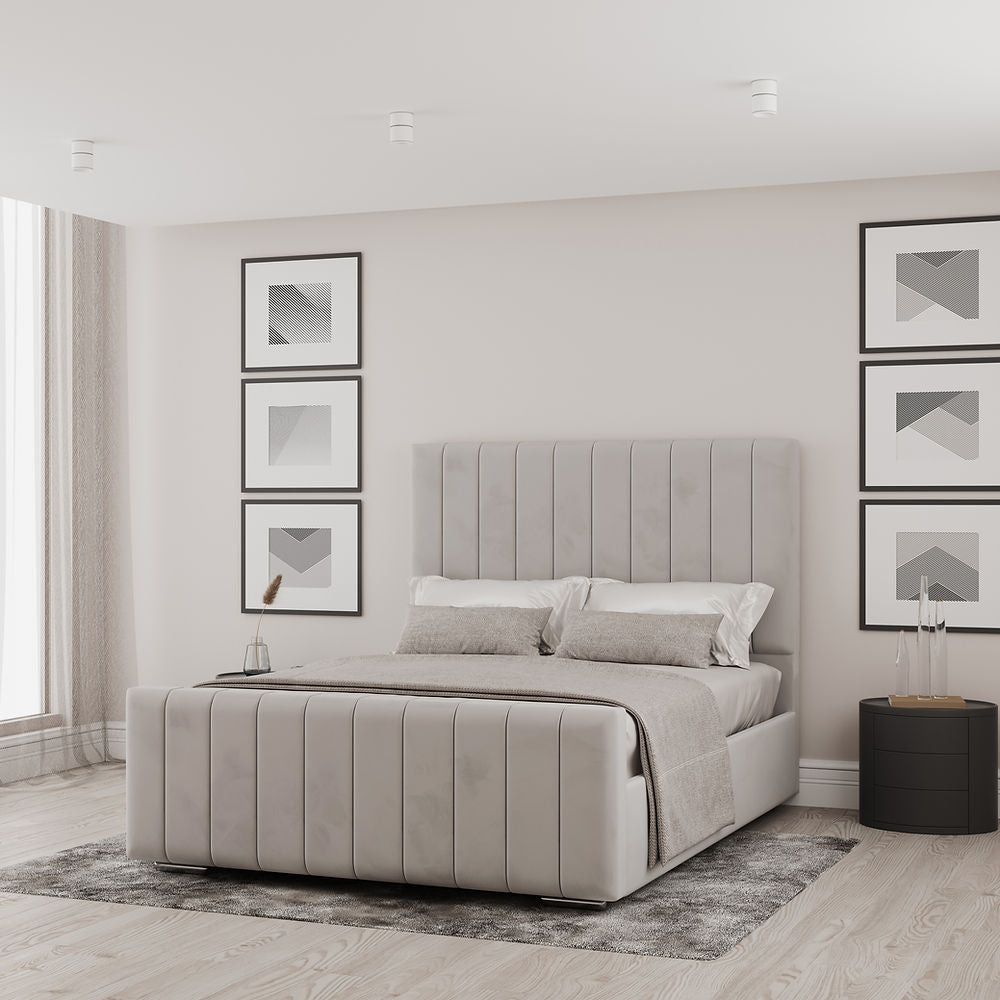 Trafalgar Ottoman Storage Upholstered Bed Britainsleep
