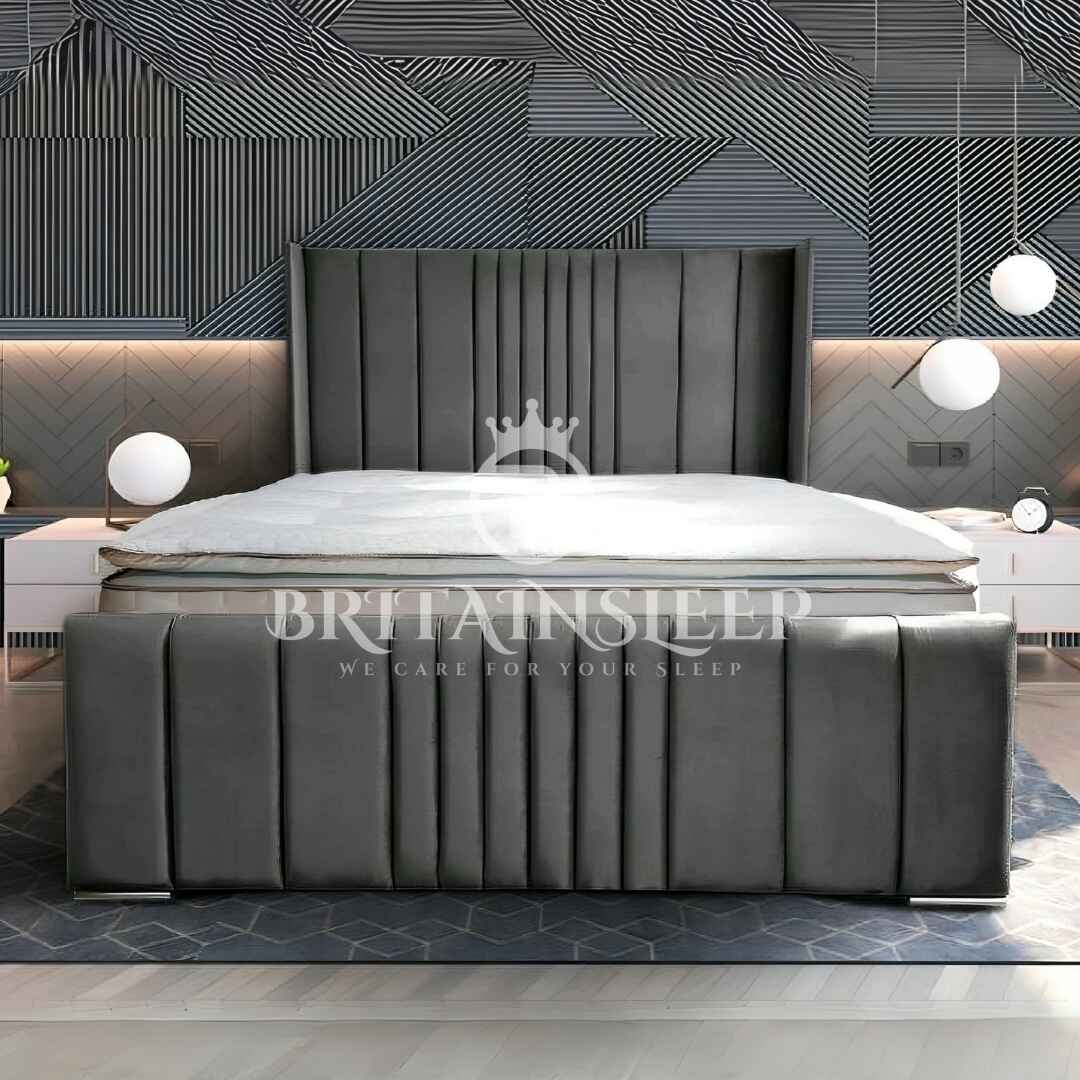 Colorado Ottoman Upholstered Bed Britainsleep