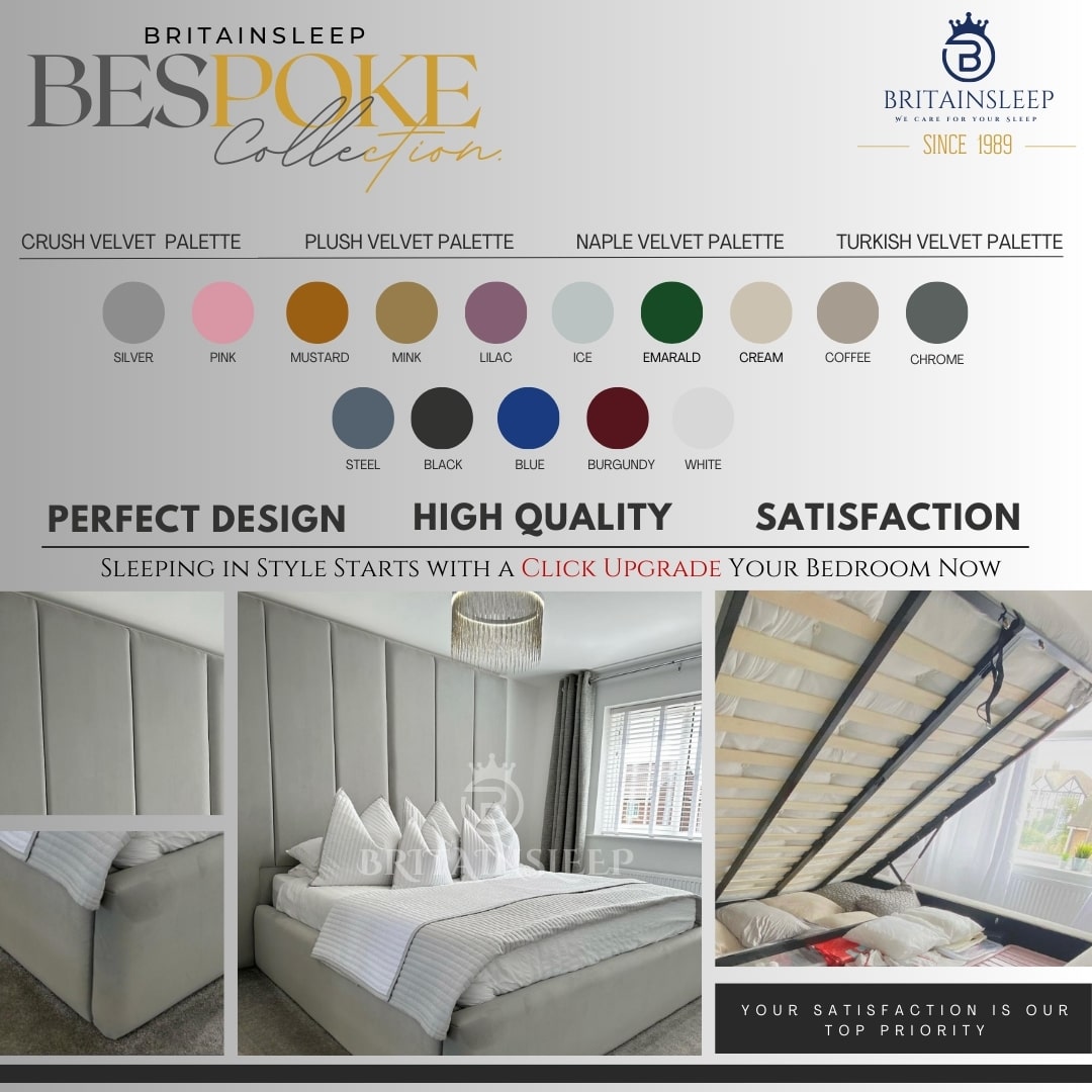 Dream-flex-line-upholstered-ottoman-storage-line-high-bed-frame-britainsleep