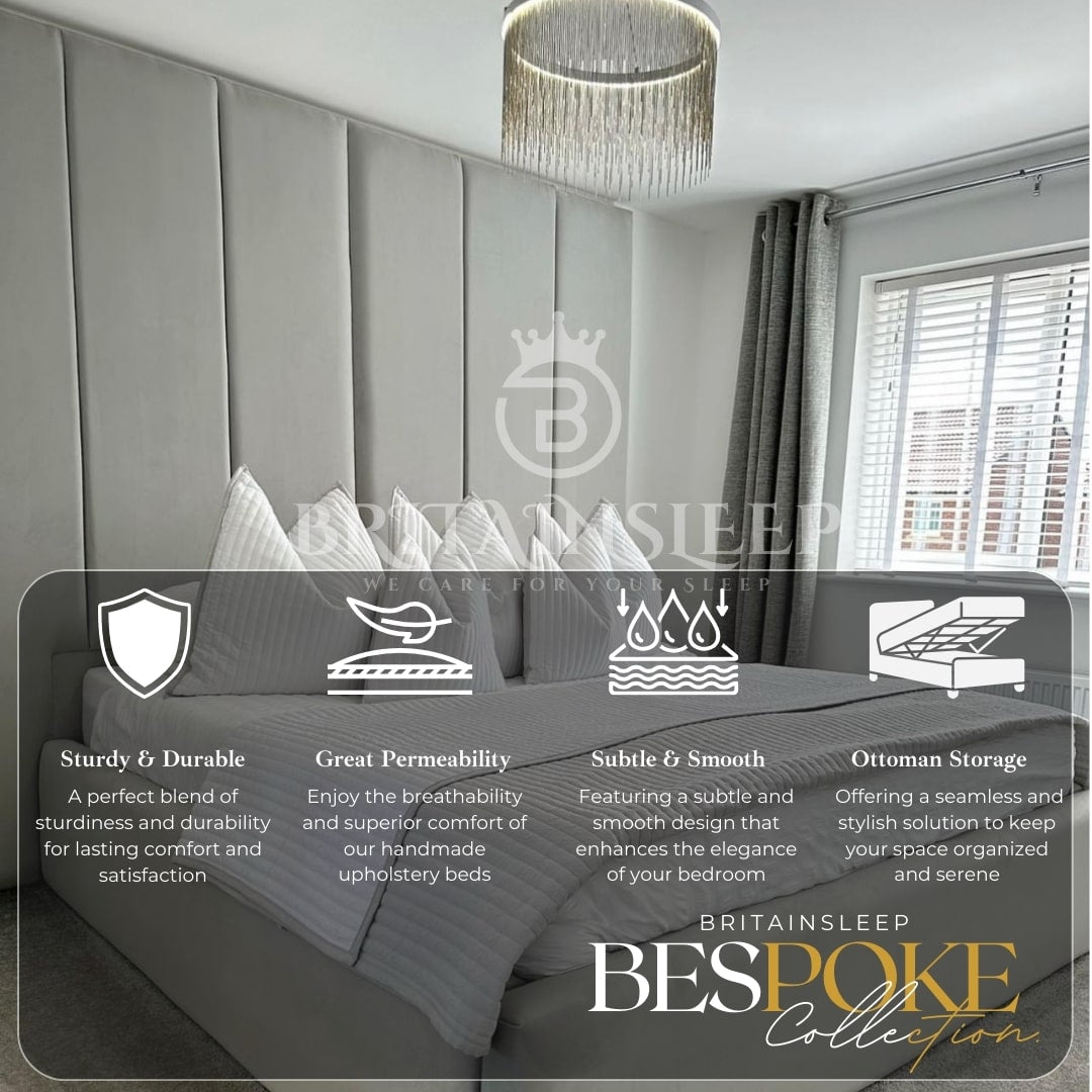 Dream-flex-line-upholstered-ottoman-storage-line-high-bed-frame-britainsleep
