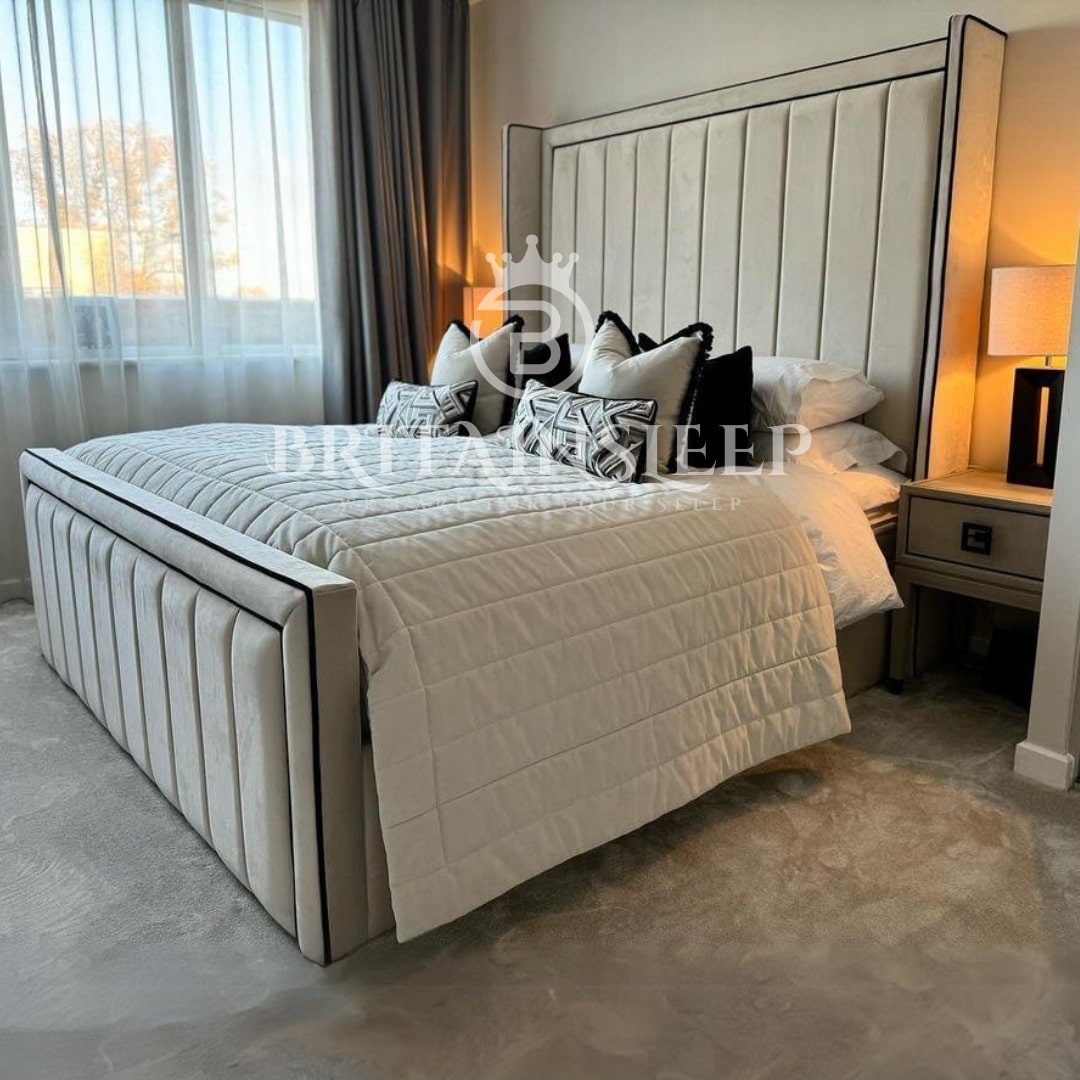 Dream Hive Piping Bed Frame Britainsleep