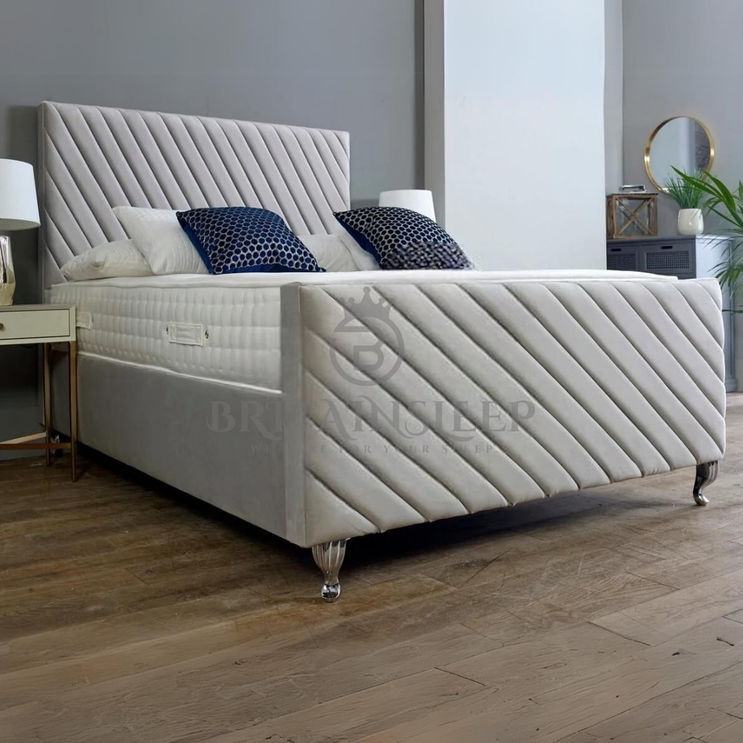 Ramos Upholstered Ottoman Bed Britainsleep