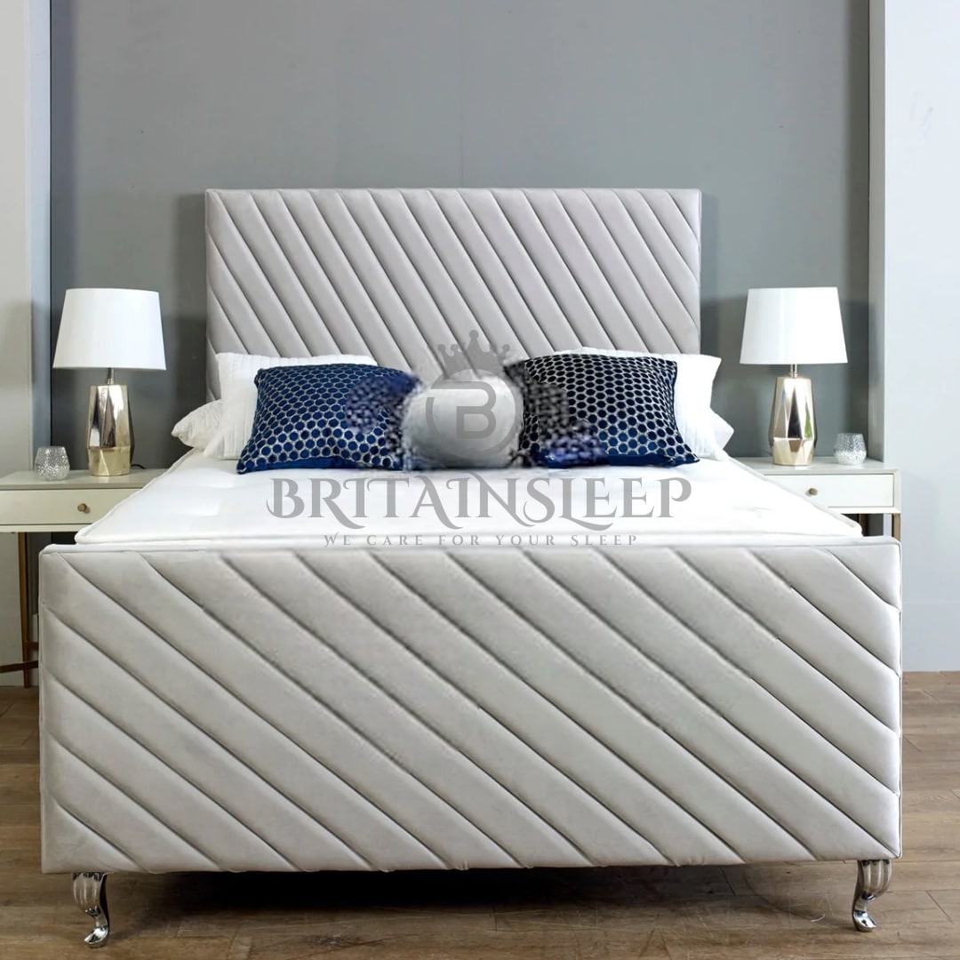 Ramos Upholstered Ottoman Bed Britainsleep