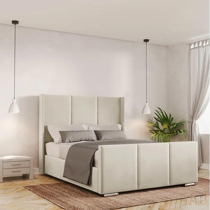 Ledbury Winged Upholstered Bed Frame Britainsleep