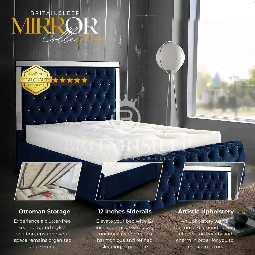 "The Boston Reflections Bed" Britainsleep