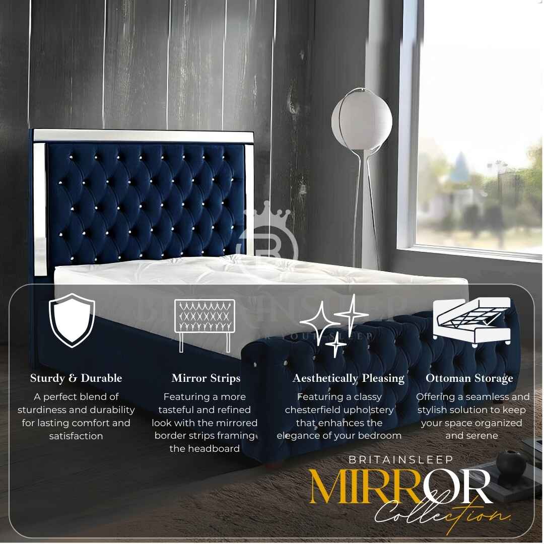 "The Boston Reflections Bed" Britainsleep