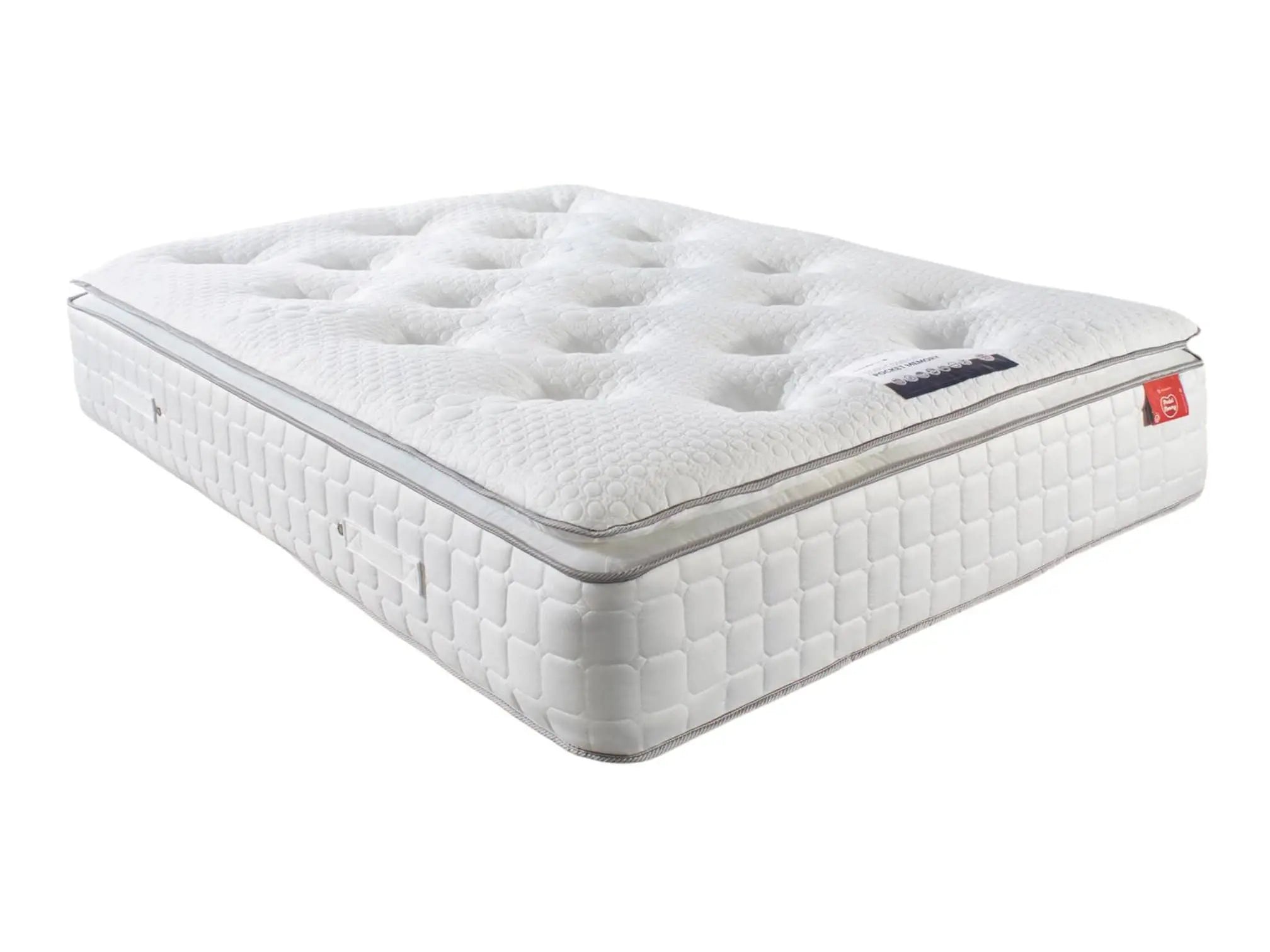 2000 Comfort Pillowtop Pocket Memory Mattress Britainsleep