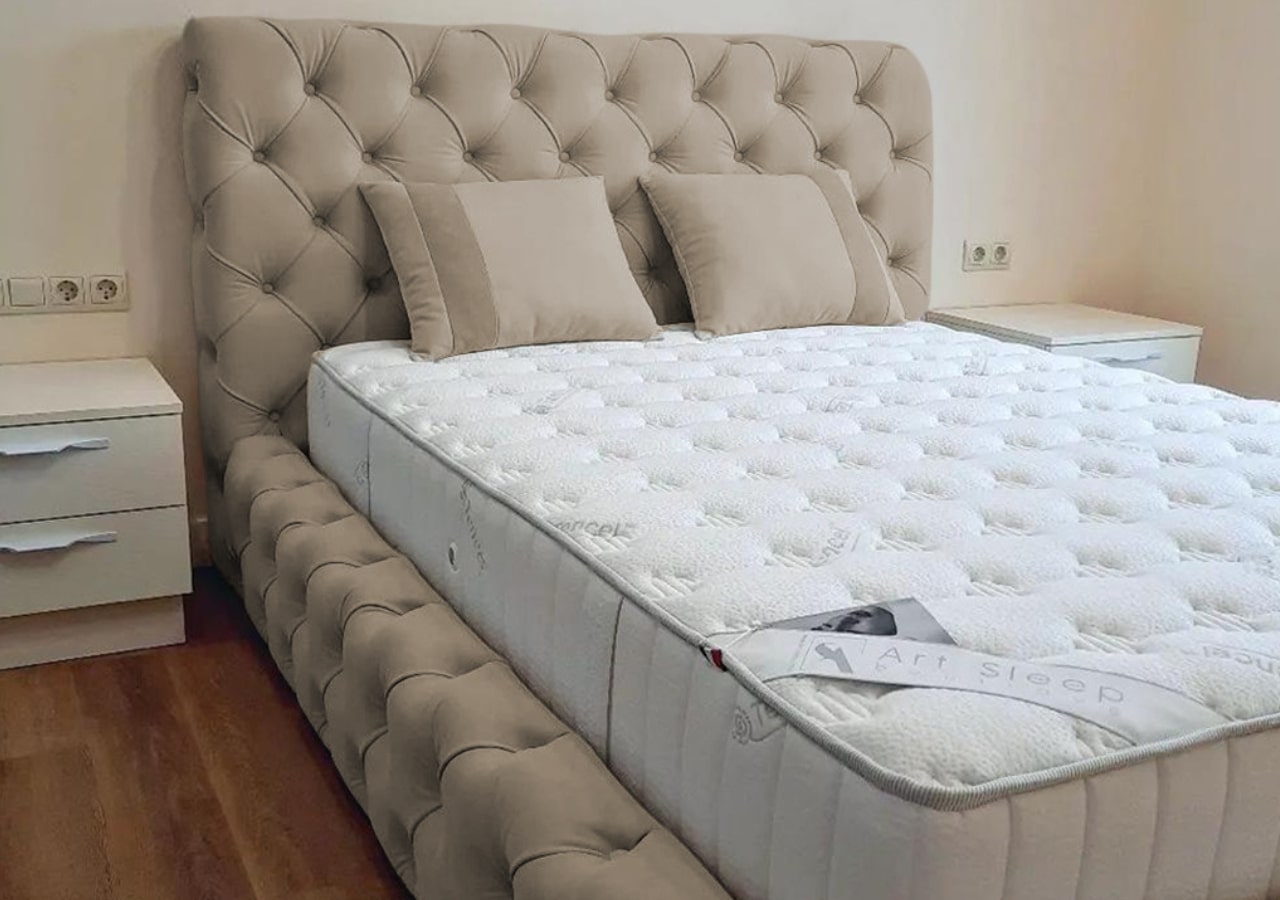 Luxury 50'' Monza Upholstered Ottoman Storage Bed Frame | Double | Single | Small Double | KingSize | Super King Size Bed Britainsleep